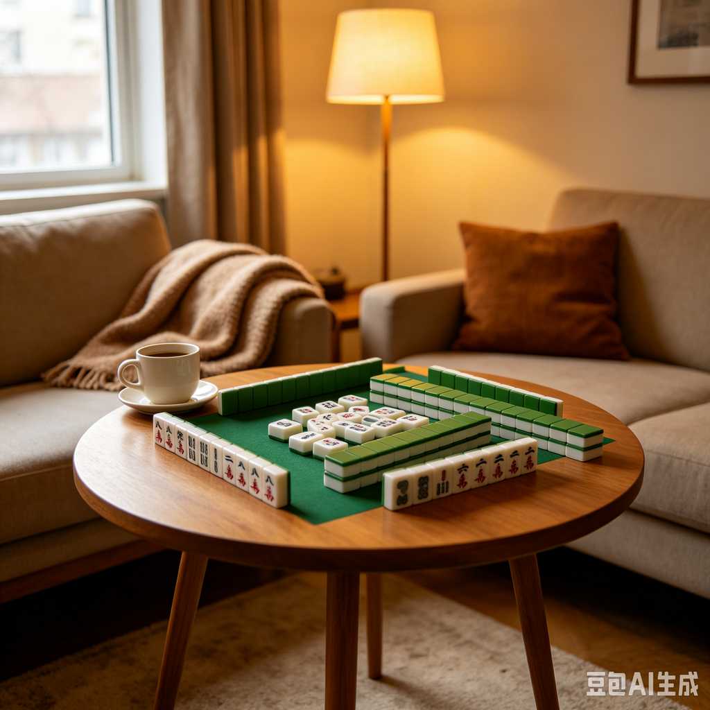 fine carving mahjong set